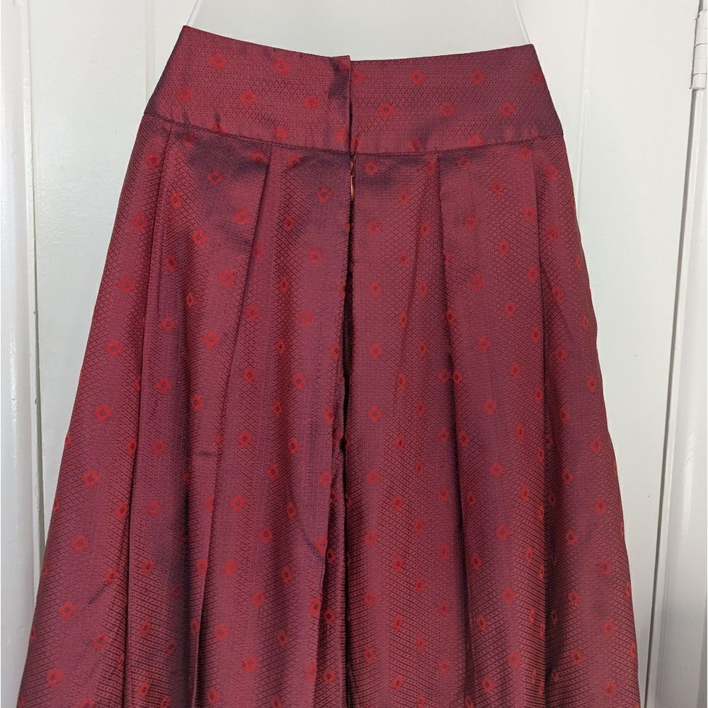 Calypso Silk Maxi Skirt 90s Glam Fairy Princess Tomato Girl Beachy Boho Chic 1 - Picture 7 of 11